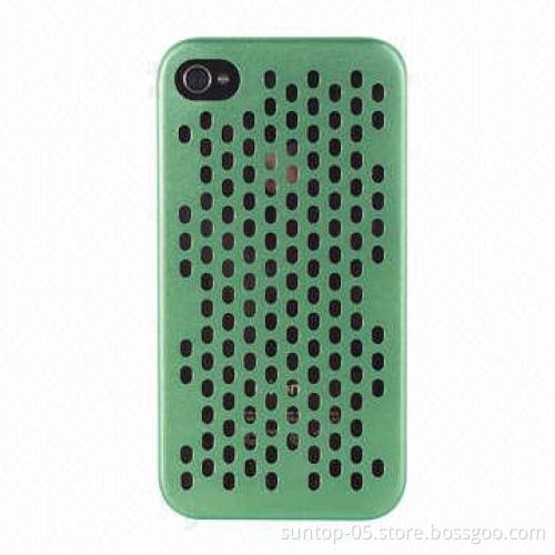 Case for Apple's iPhone 4, Made of Metal, Measures 58 x 34 x 43cm